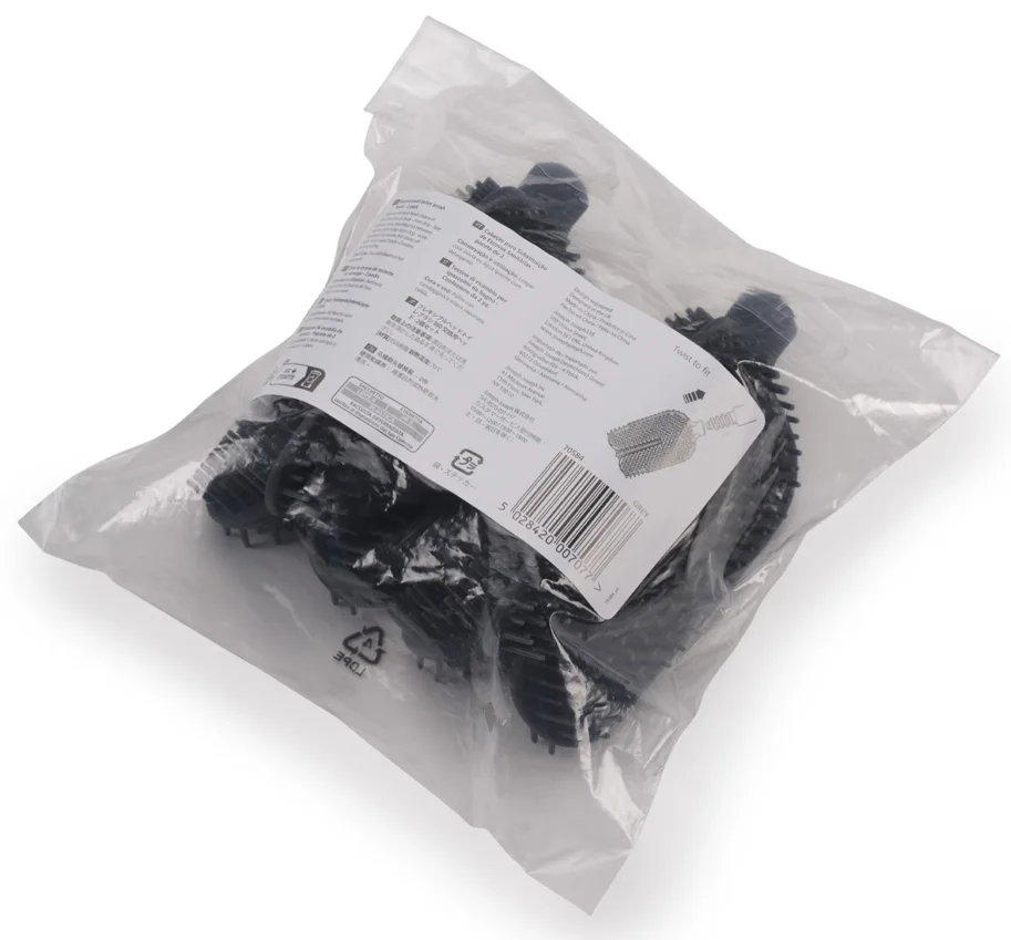 2er Set Flex 360 Ersatzkopf grau