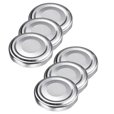 6 Ersatz-Schraubdeckel, D48mm