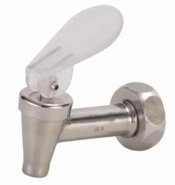 Non-Drip Hahn, Edelstahl m. Dichtung u. Bedienungsanleitung