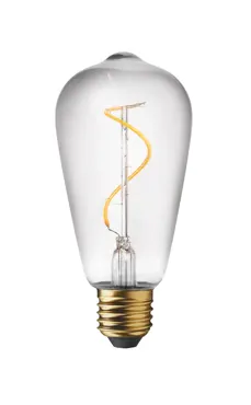 One Ersatzleuchtmittel Glühbirne ST64 transparent