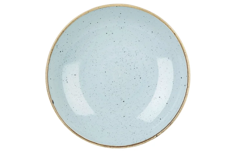 Stonecast Duck Egg Blue Coupe Teller tief 24.8cm