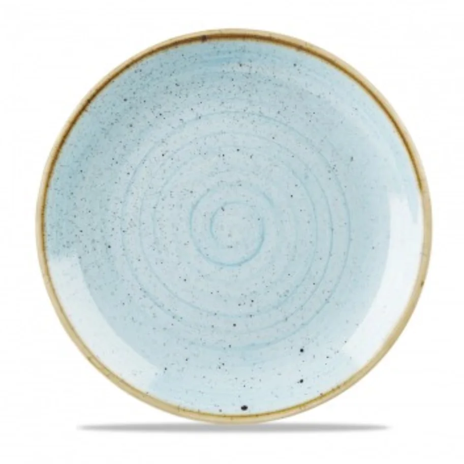 Stonecast Duck Egg Blue Coupe Teller flach 21.7cm