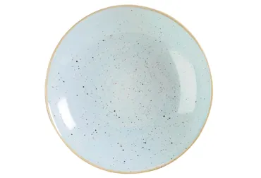Stonecast Duck Egg Blue Coupe Teller tief 31cm