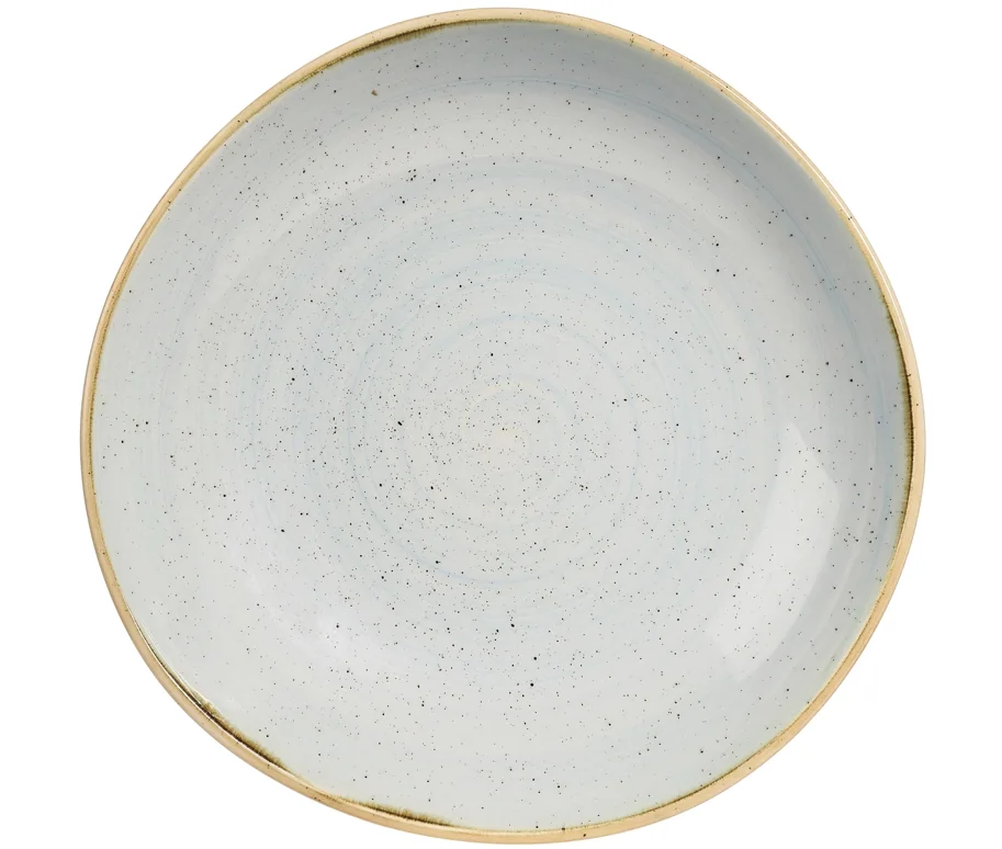 Stonecast Duck Egg Blue Organic Teller tief 25.3cm