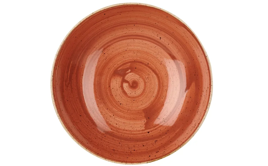 Stonecast Spiced Orange Coupe Teller tief 24.8cm