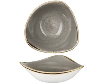 Stonecast Peppercorn Grey Triangel Schüssel 15.3cm, 26cl
