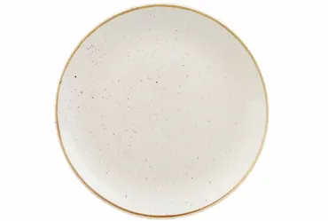 Stonecast Barley White Coupe Teller flach 32.4cm