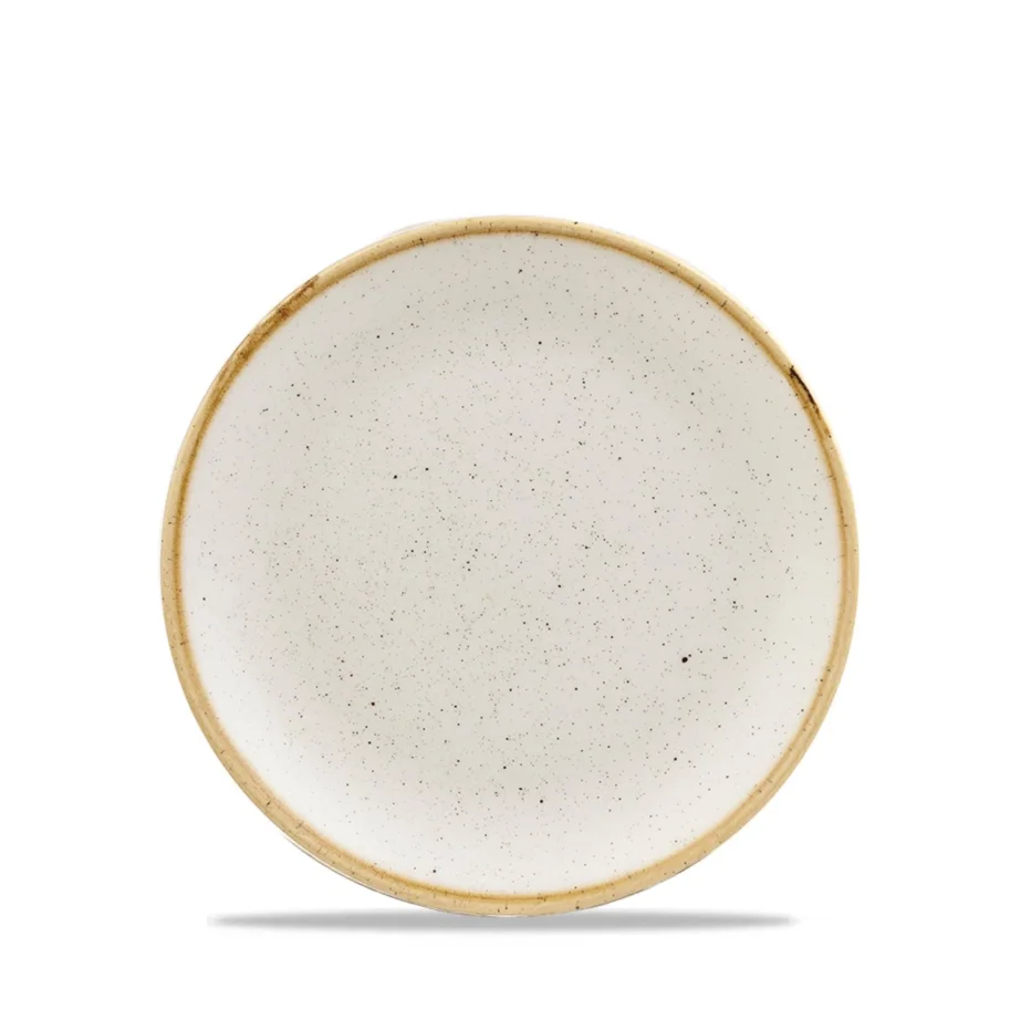 Stonecast Barley White Coupe Teller flach 16.5cm