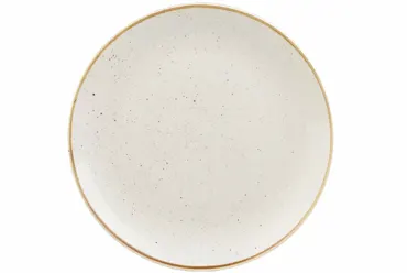 Stonecast Barley White Coupe Teller flach 26cm