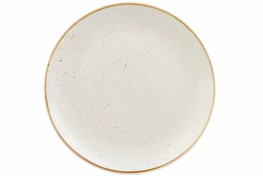 Stonecast Barley White Coupe Teller flach 26cm