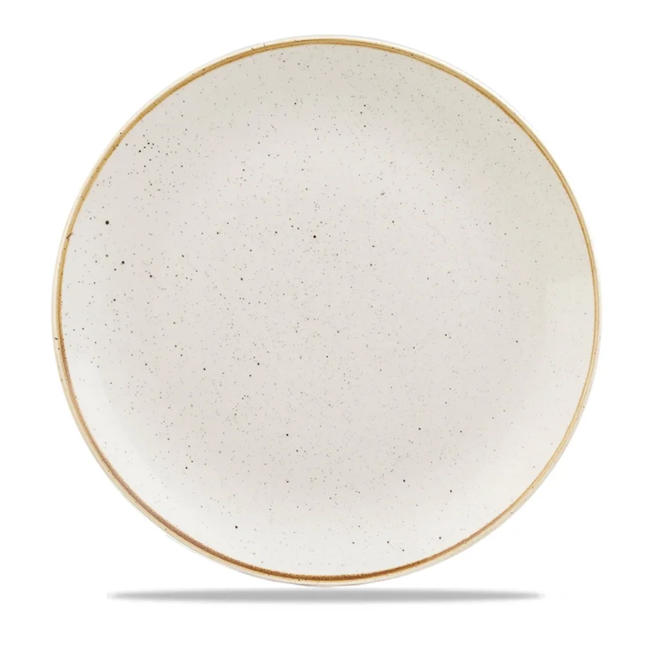 Stonecast Barley White Coupe Teller flach 28.8cm