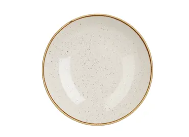 Stonecast Barley White Coupe Teller tief 24.8cm