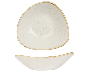 Stonecast Barley White Triangel Schüssel 18.5cm