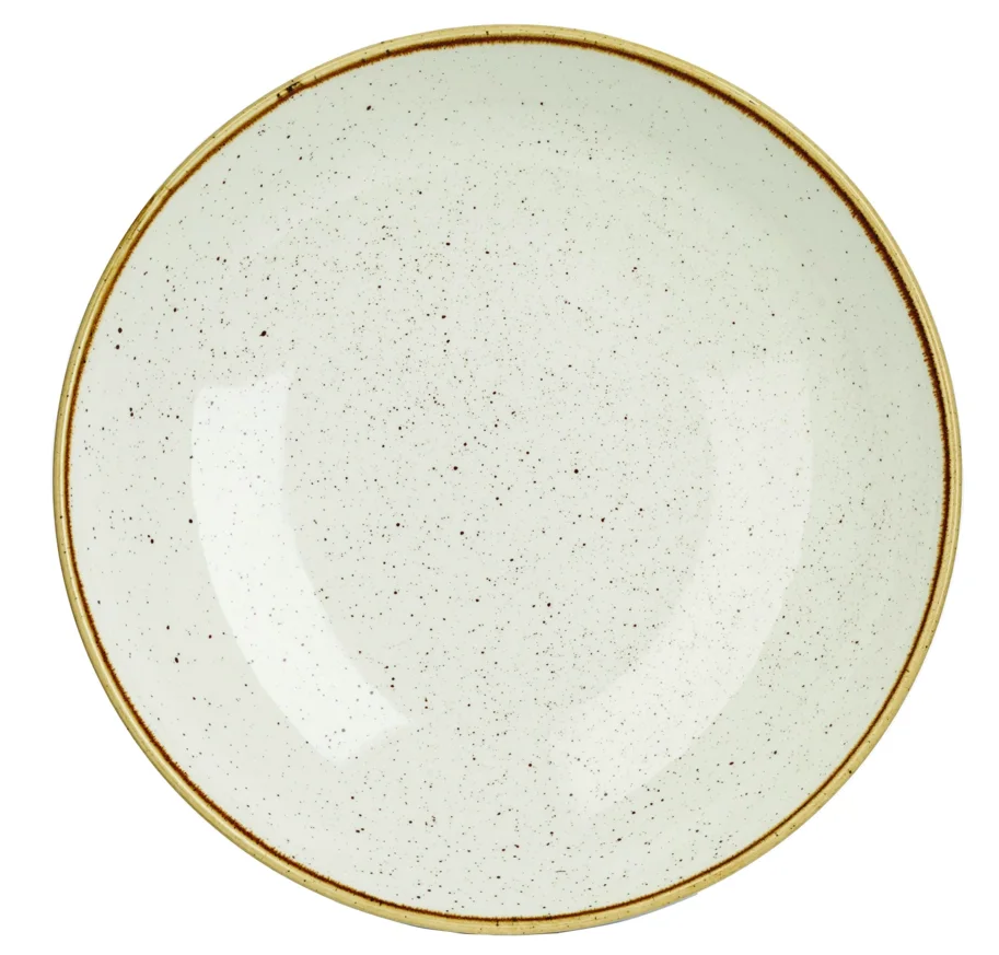 Stonecast Barley White Coupe Teller tief 31cm