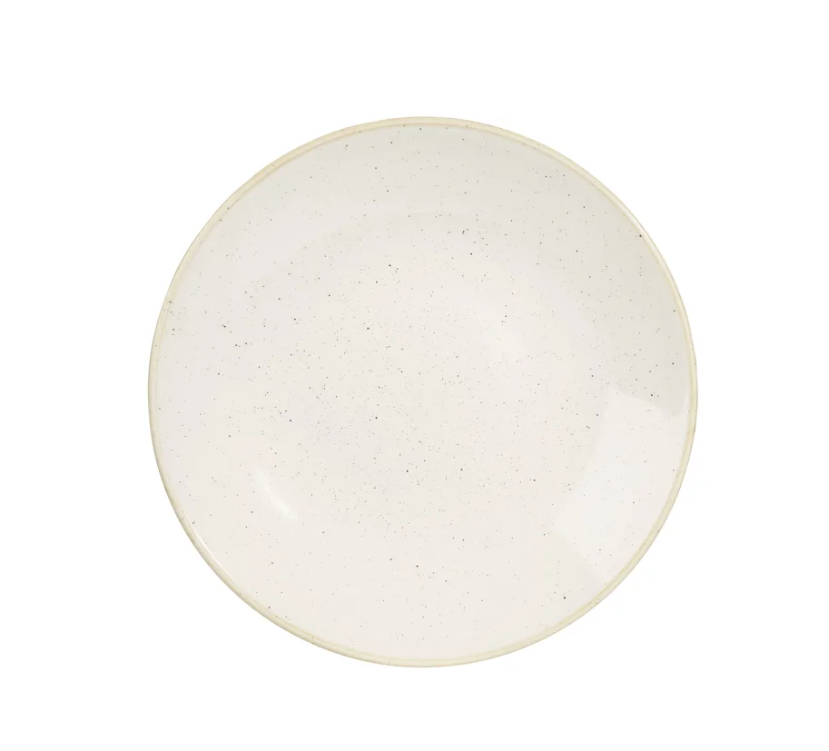 Stonecast Barley White Coupe Teller tief 25.5cm