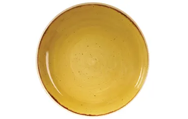Stonecast Mustard Coupe Teller tief 31cm