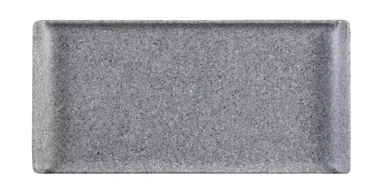 Alchemy Melamin Granite Grey Tablett 30x14.5cm