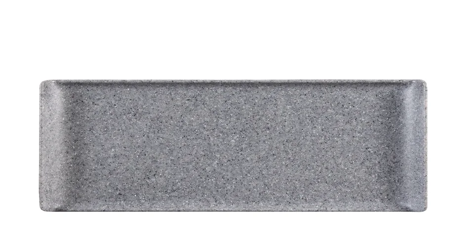 Alchemy Melamin Granite Grey Tablett 56x15.3cm