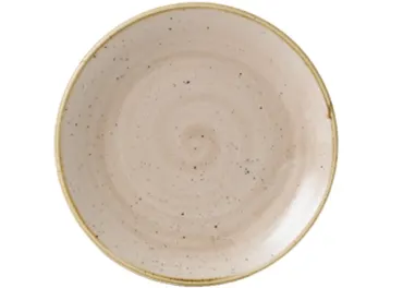 Stonecast Nutmeg Cream Coupe Teller flach 21.7cm