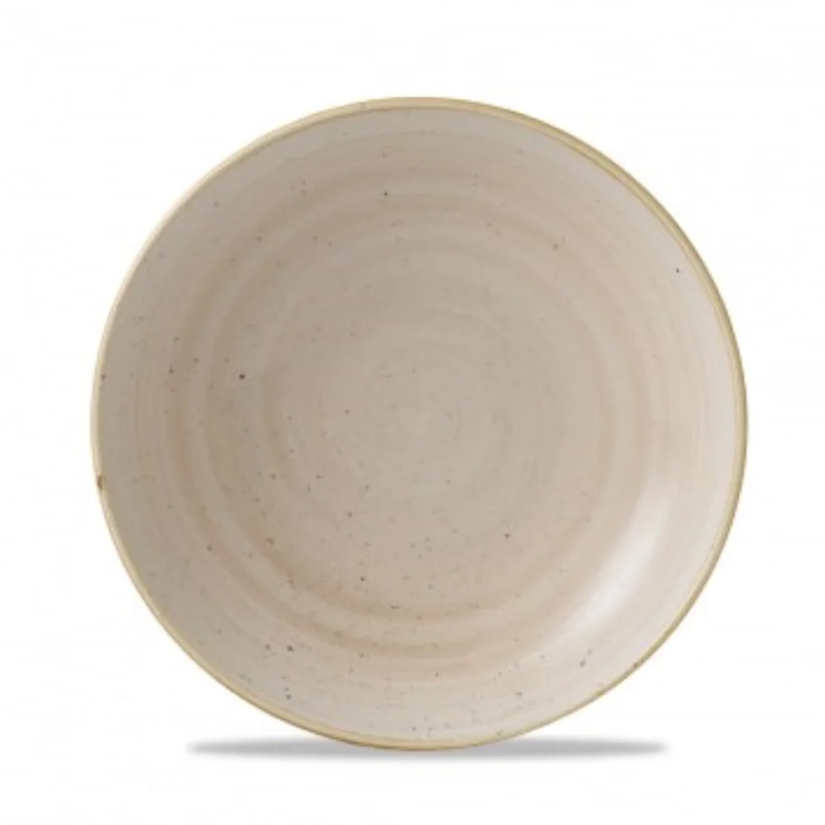Stonecast Nutmeg Cream Coupe Teller tief 24.8cm