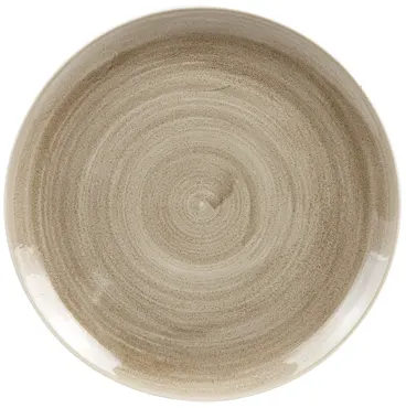 Stonecast Patina Antique taupe Coupe Teller flach 28.8cm