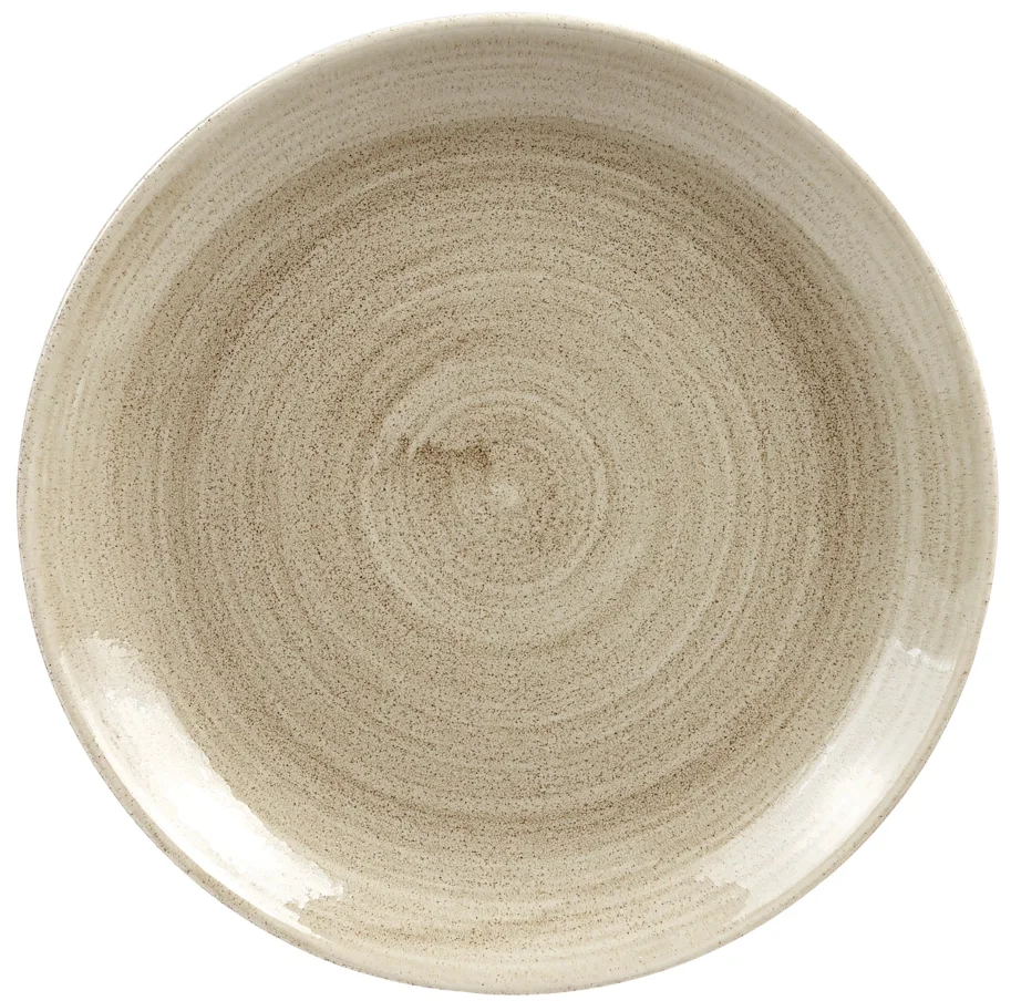 Stonecast Patina Antique taupe Coupe Teller flach 21.7cm