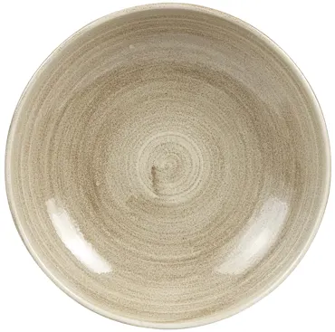 Stonecast Patina Antique taupe Coupe Teller tief 24.8cm