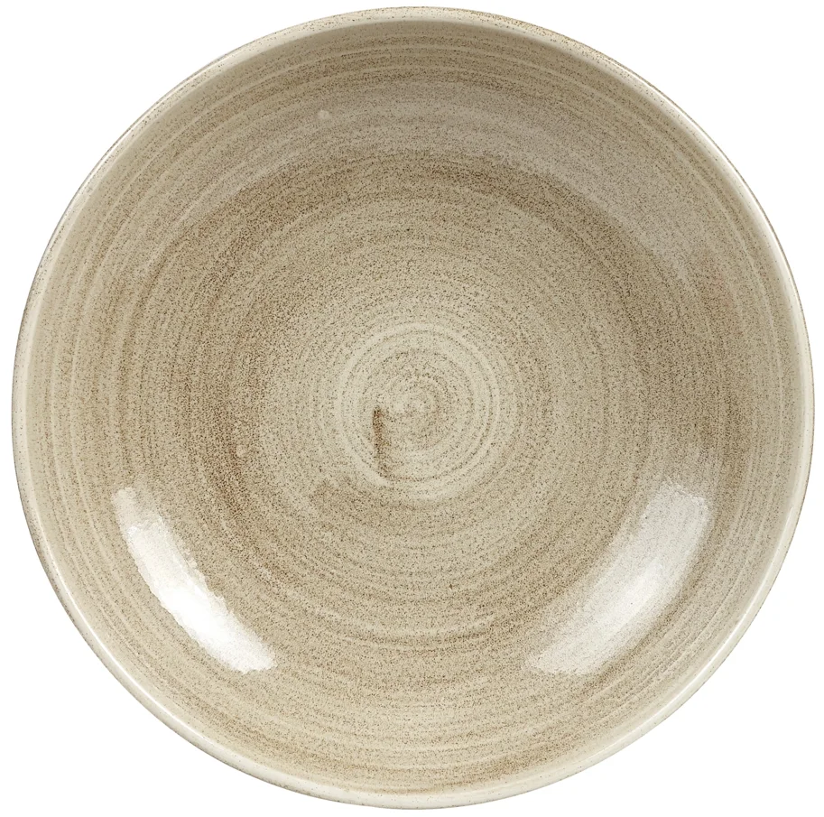 Stonecast Patina Antique taupe Coupe Teller tief 24.8cm