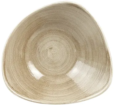 Stonecast Patina Antique taupe Triangel Schüssel 23.5cm