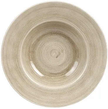 Stonecast Patina Antique taupe Teller tief Fahne 28cm