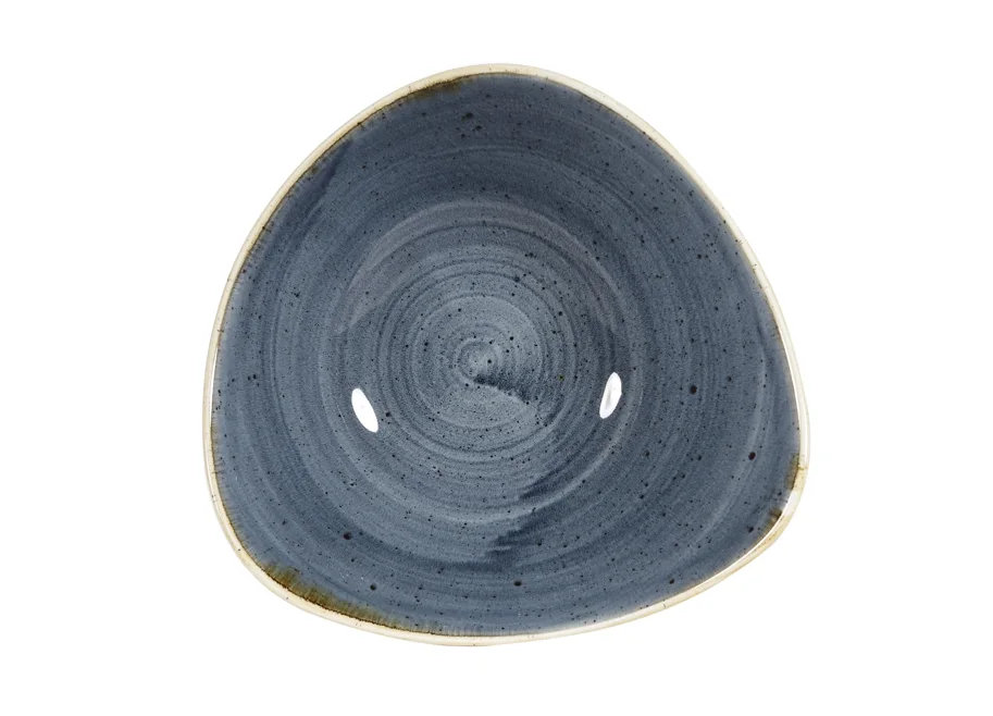 Stonecast Blueberry Triangel Schüssel 23.5cm