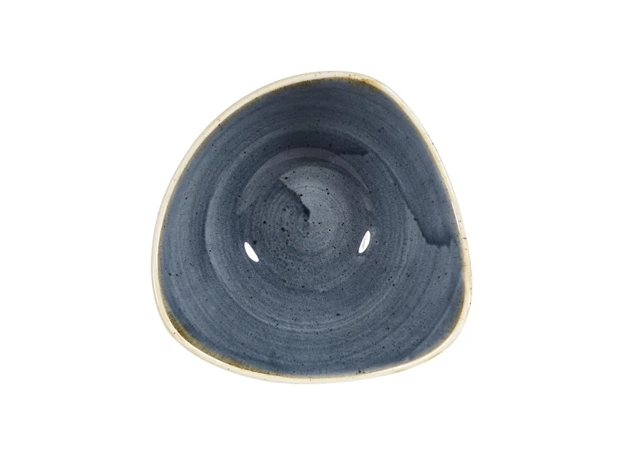 Stonecast Blueberry Triangel Schüssel 18.5cm