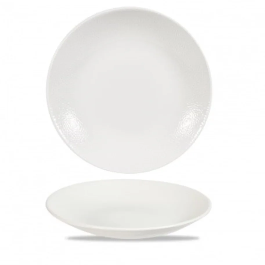 Isla White Coupe Teller tief 28.1cm