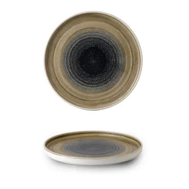 Stonecast Aqueous Bayou Walled Teller flach 26cm