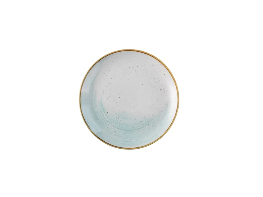 Stonecast Accents Duck Egg Coupe Teller 28.8cm
