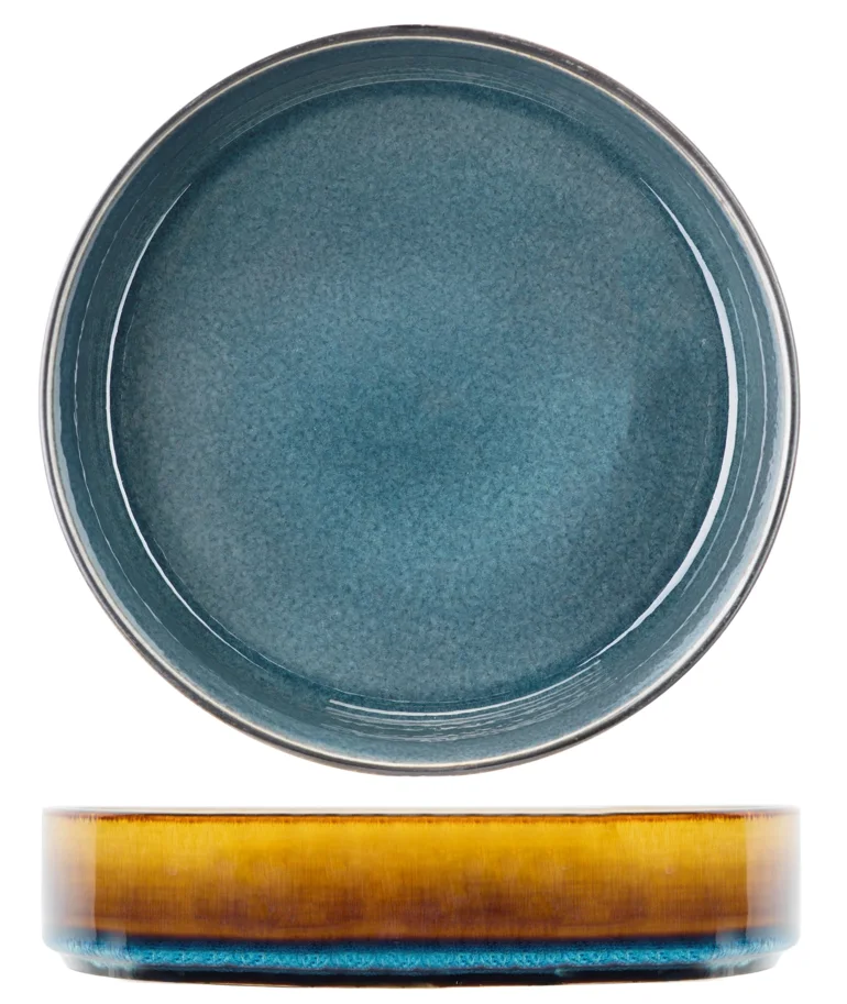 Quintana blue Suppenteller, D 19.5x5.2cm