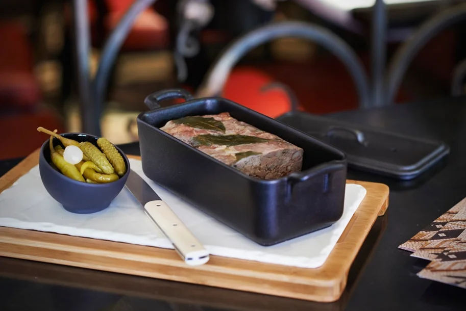 Bambus-Tablett für Steakteller, 34x20x2cm