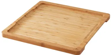 Bambus-Tablett für Steakteller, 29x29x2cm