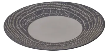 Arborescence Platzteller rund H3.4cm D31cm pfeffer