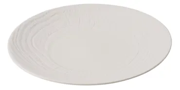 Speiseteller rund, H:2.6cm, Ø26.5cm, elfenbein