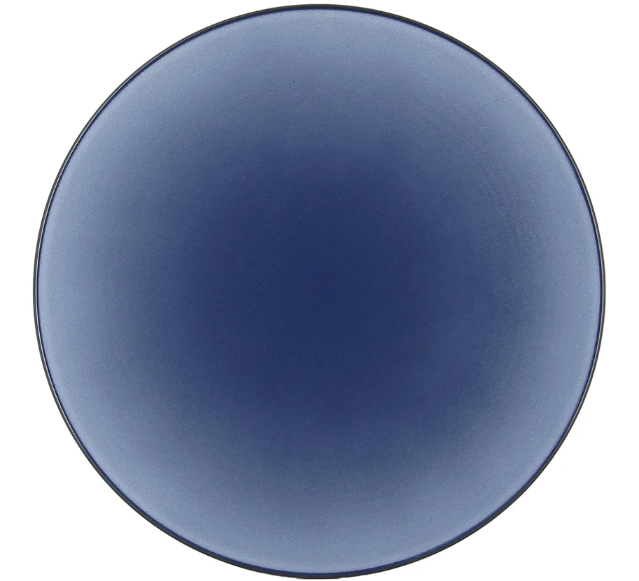 Equinoxe Speiseteller, Ø28cm, H:3.3cm, blau