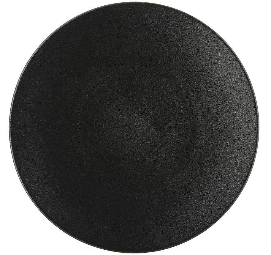 Equinoxe Platzteller, Ø31.5cm, H:3.5cm, schwarz