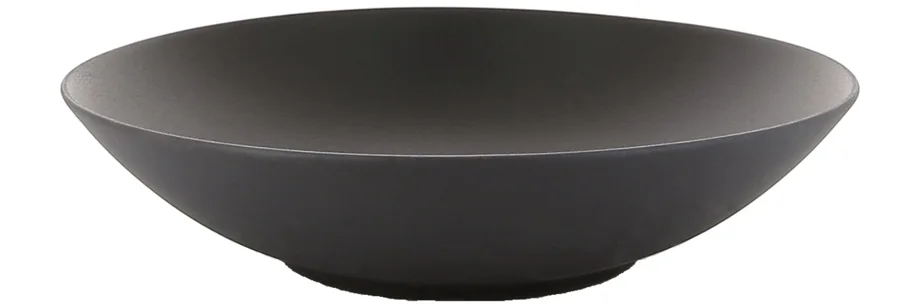 Equinoxe Suppenteller, Ø24cm, H:5.5cm, 100cl, schwarz