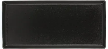 Equinoxe Speiseteller rechteckig, 35x15x1.8cm, schwarz