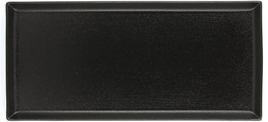 Equinoxe Speiseteller rechteckig, 35x15x1.8cm, schwarz