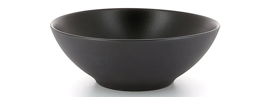 Equinoxe Suppenschüssel 350ml D15cm H5.6cm schwarz
