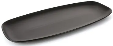 Club Platte rechteckig, 48x21cm, gusseisen-optik