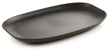 Club Teller, 29x17.8x2.9cm, gusseisen-optik