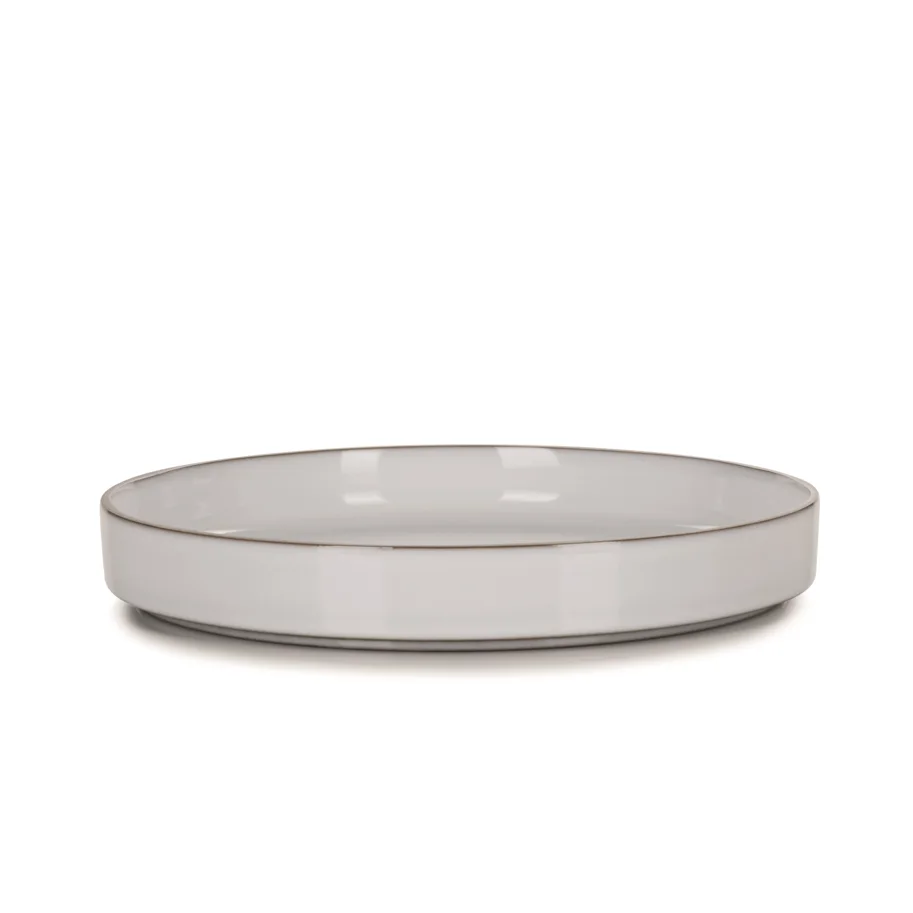Caractère Gourmetteller Ø23cm, kumu. weiss