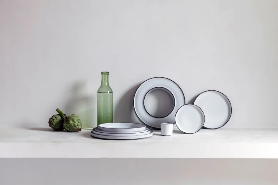 Caractère Gourmetteller Ø23cm, kumu. weiss